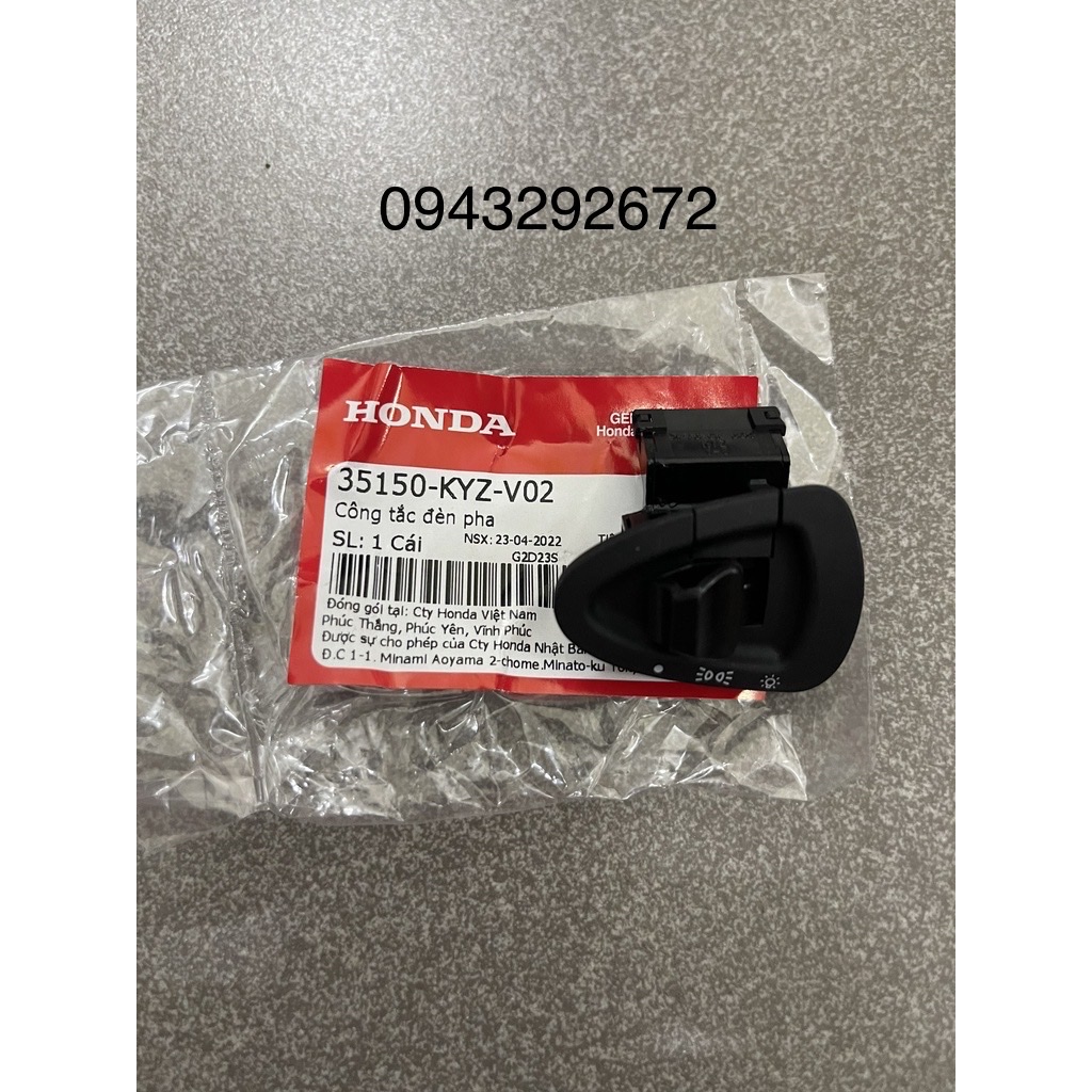 Công tắc đèn pha ws110, rsx110, future 125 honda