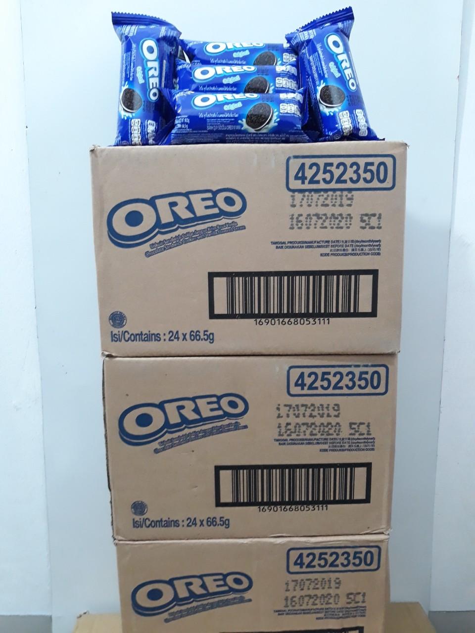 Bánh Quy Oreo Kem Vani Thỏi 66.5g