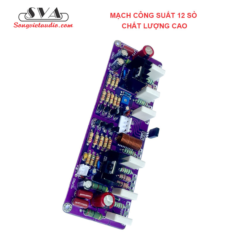 MẠCH CÔNG SUẤT 12 SÒ (2 KÊNH) - 1 CẶP