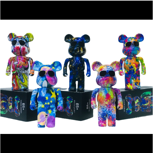 Loa Bluetooth B5+ Bearbrick Kaws B5 Plus Hình Gấu, Âm Thanh Sống Động, Nghe Nhạc Cực Hay