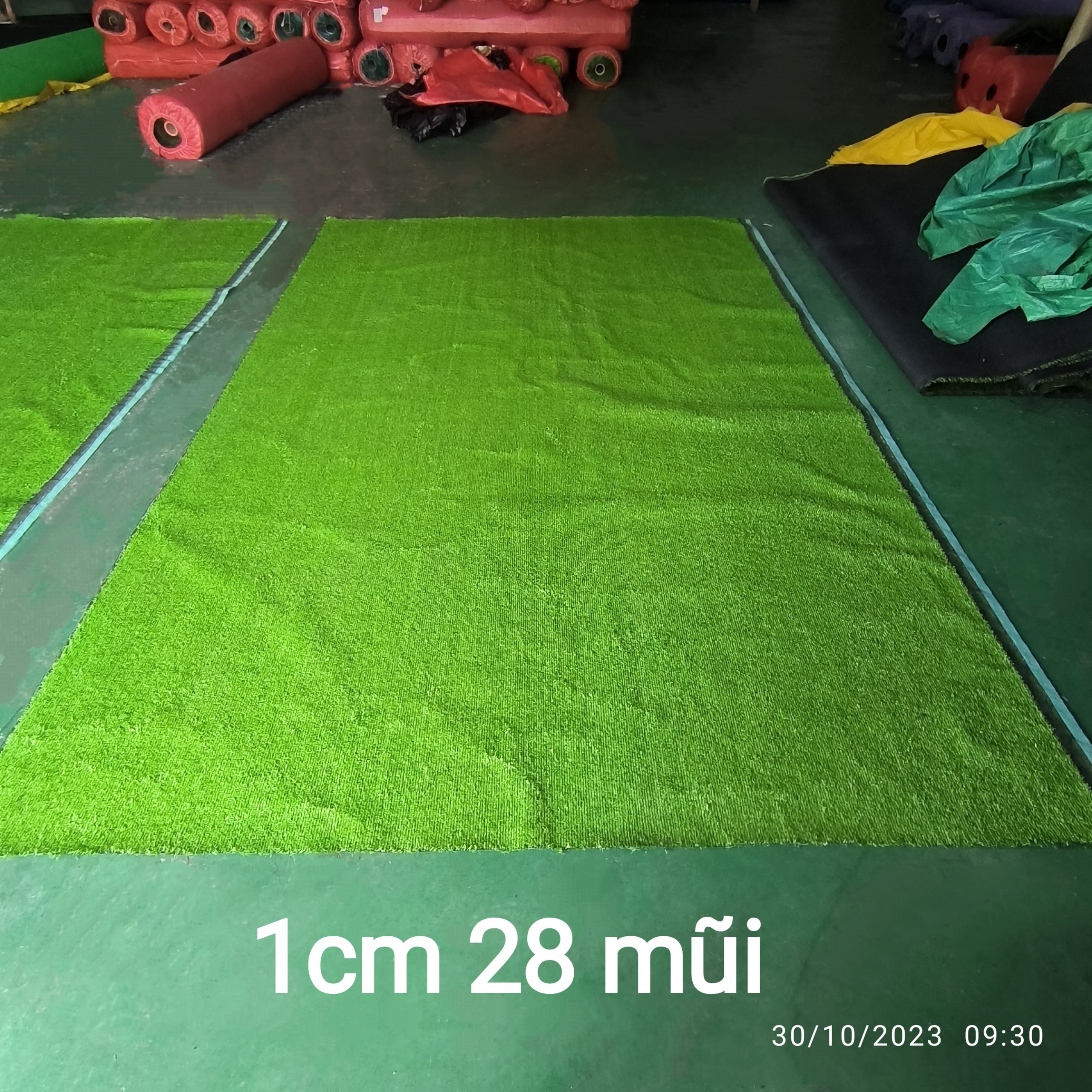 (50cm x 50cm) Thảm cỏ nhân tạo 1cm  (quý khách đọc kỹ mô tả)