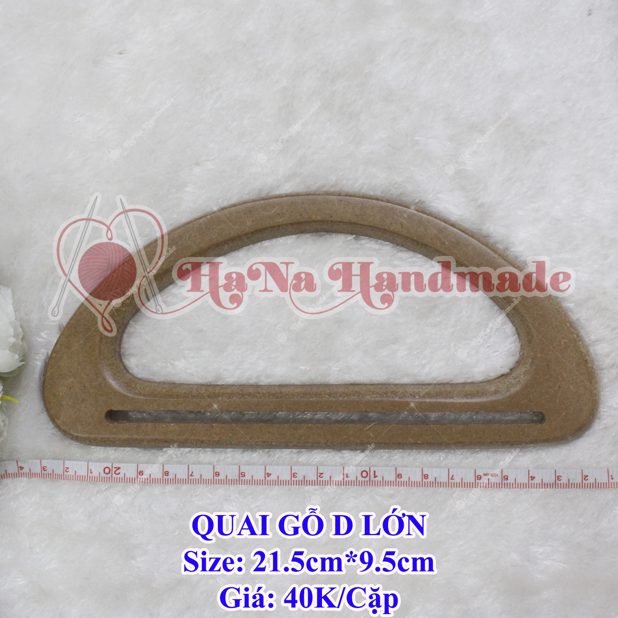 Quai gỗ chữ D lớn