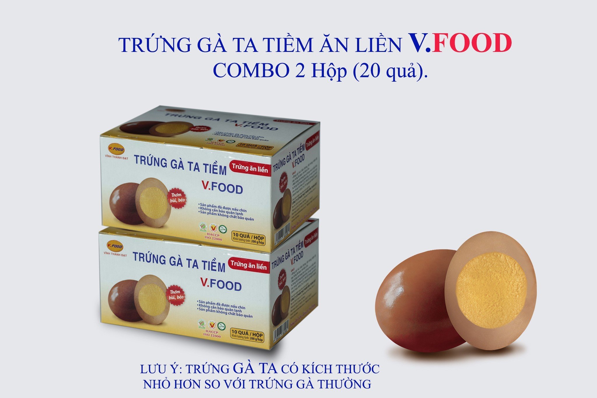 COMBO 2 HỘP GÀ TA TIỀM ( giao toàn quốc)