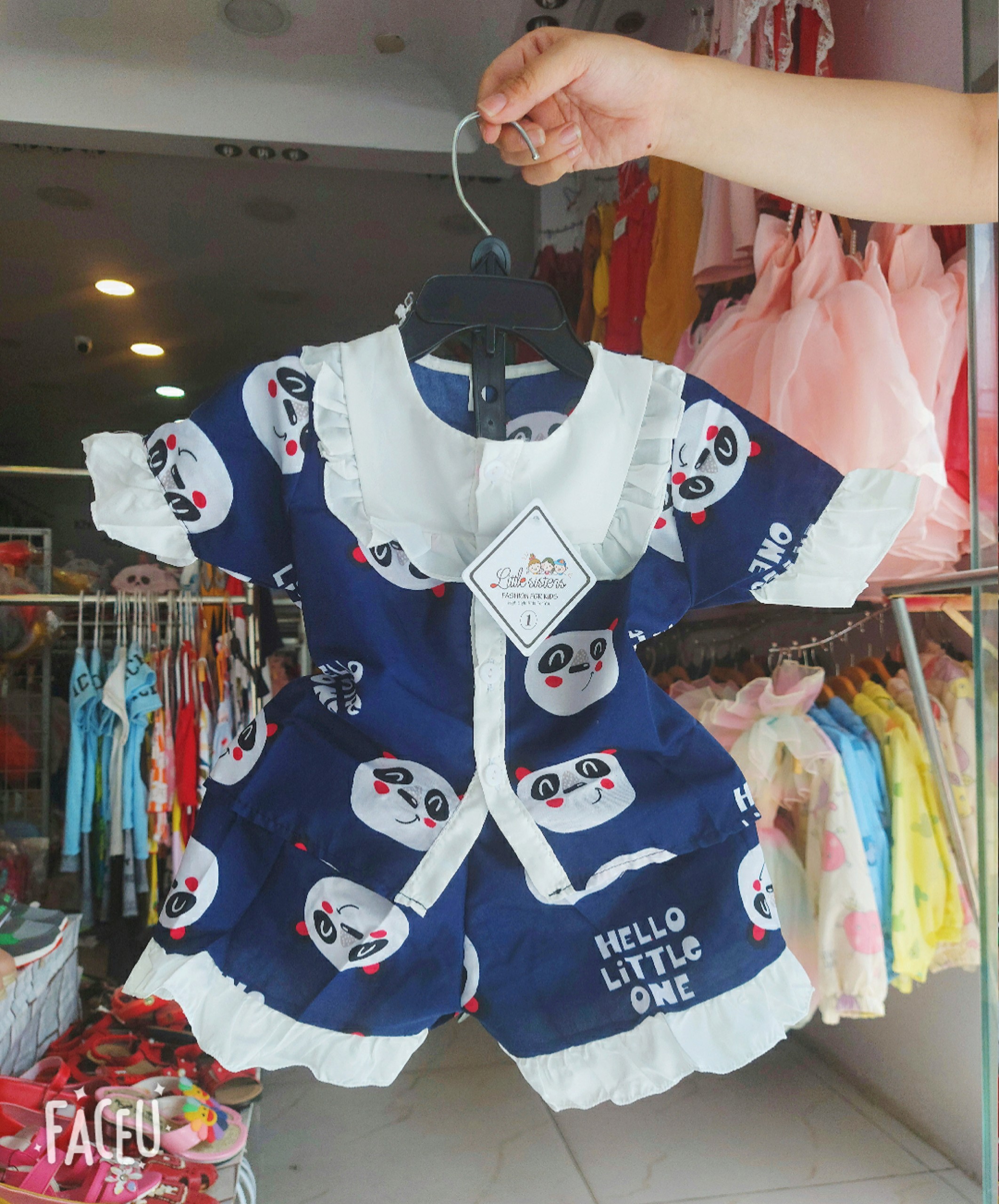Bộ pizama mềm mại dễ thương cho bé gái