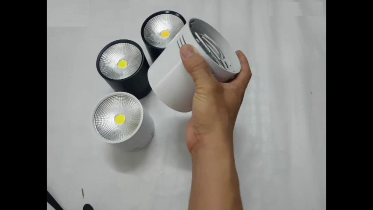 [HCM]đèn led lon nổi 12w COB