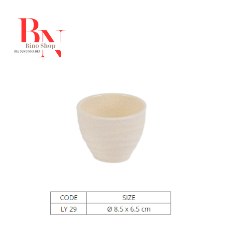 [HCM]Ly Nhỏ Kiểu Vân Đá Nhựa Melamine  (LY29)