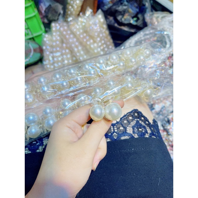 Cào tóc đính ngọc cực xinh