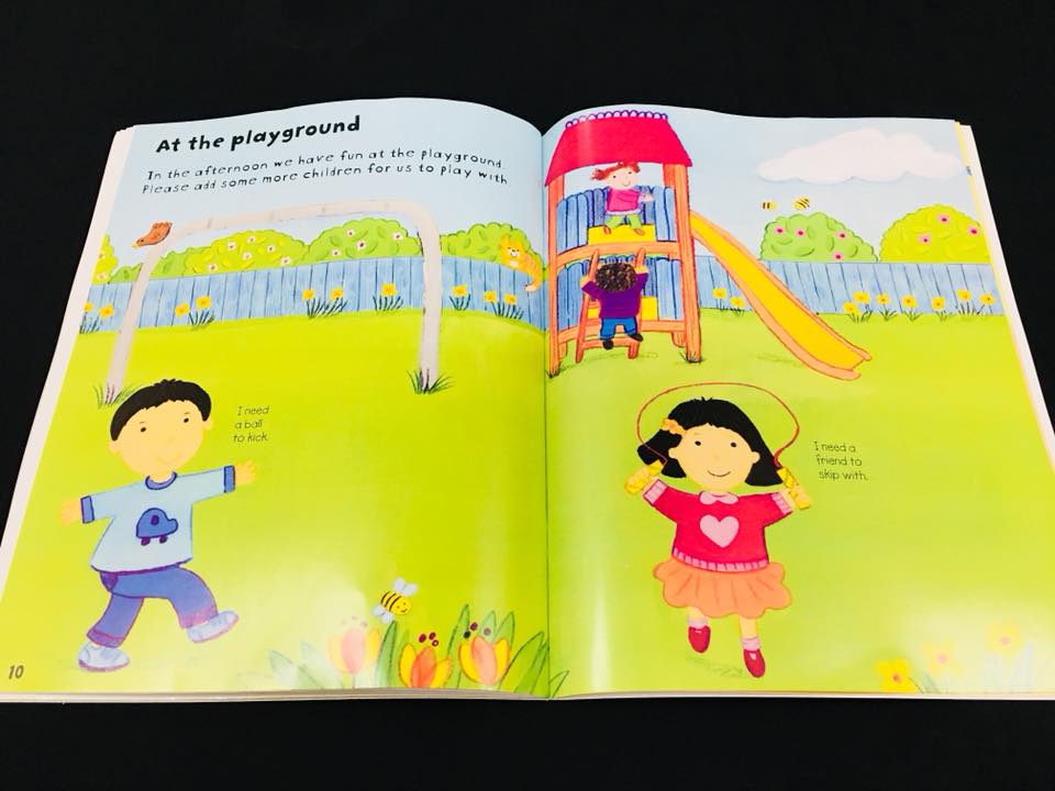 Usborne Sticker Book - My day