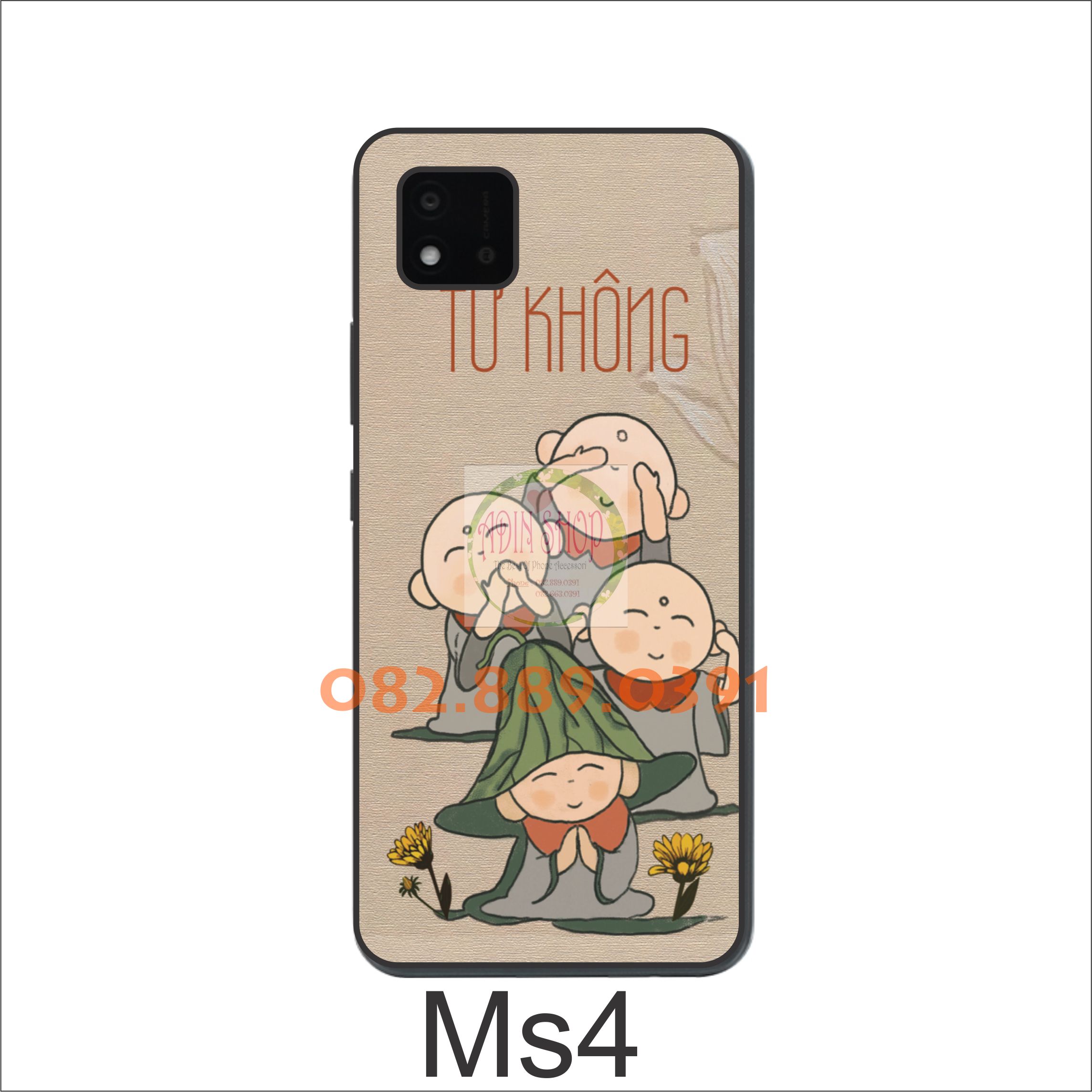 Ốp lưng realme c20 realme c11 2021 dẻo in hình thư pháp