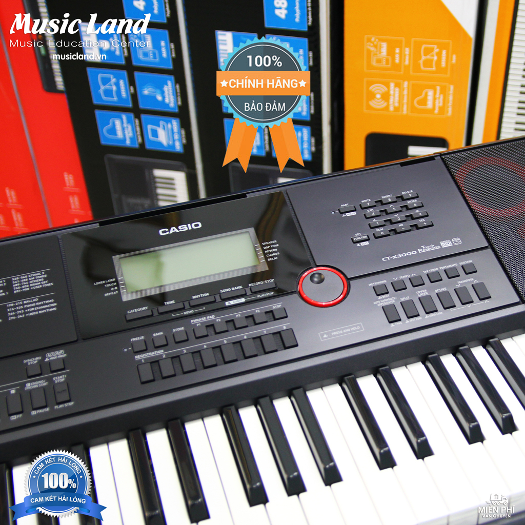 Đàn Organ Casio CT – X3000 - Chính Hãng