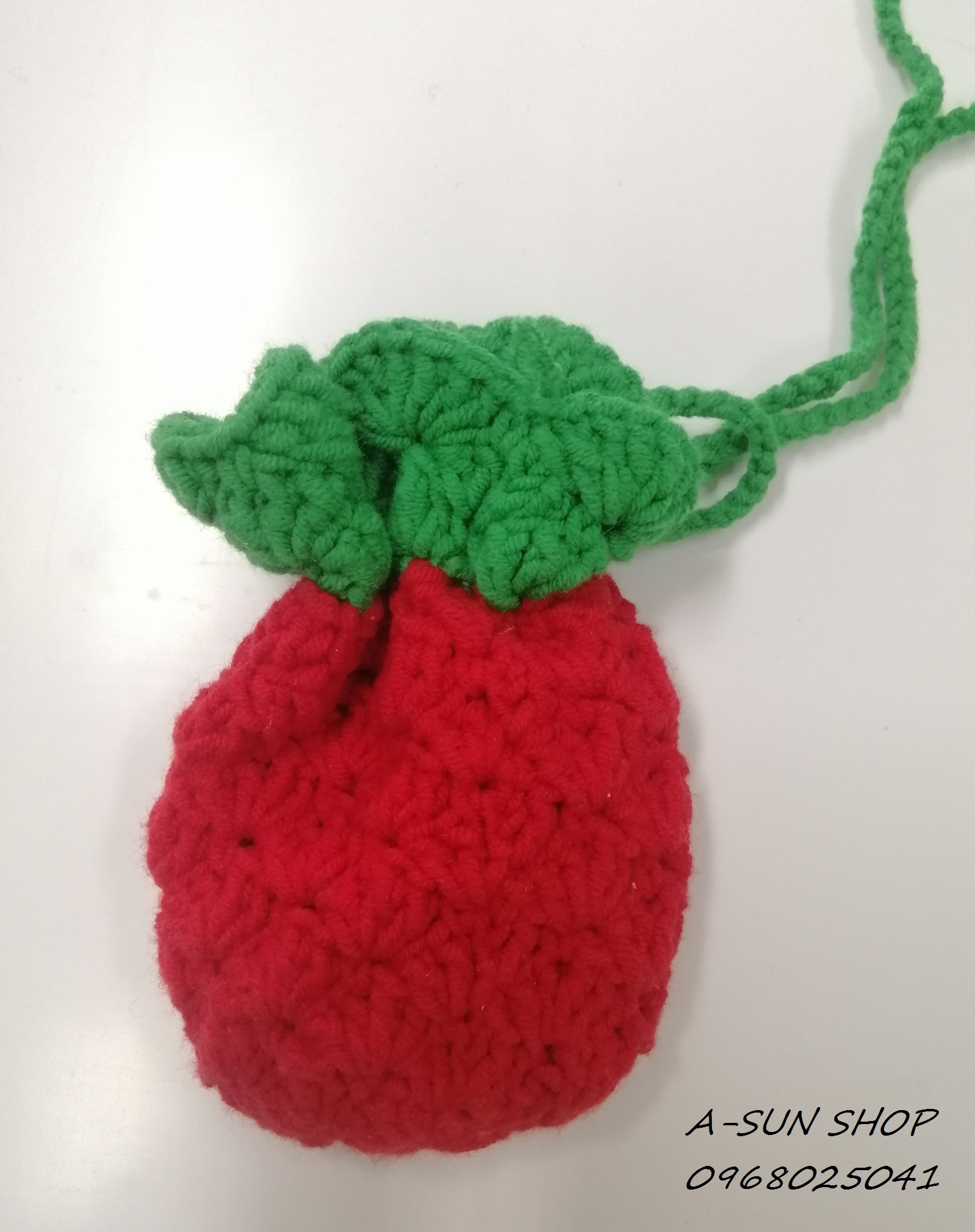 Túi đựng tỏi handmade cho bé hình trái dứa