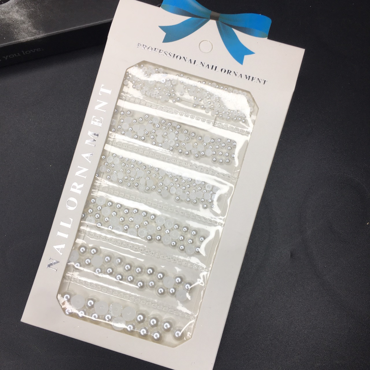 Set ngọc trai nửa nail