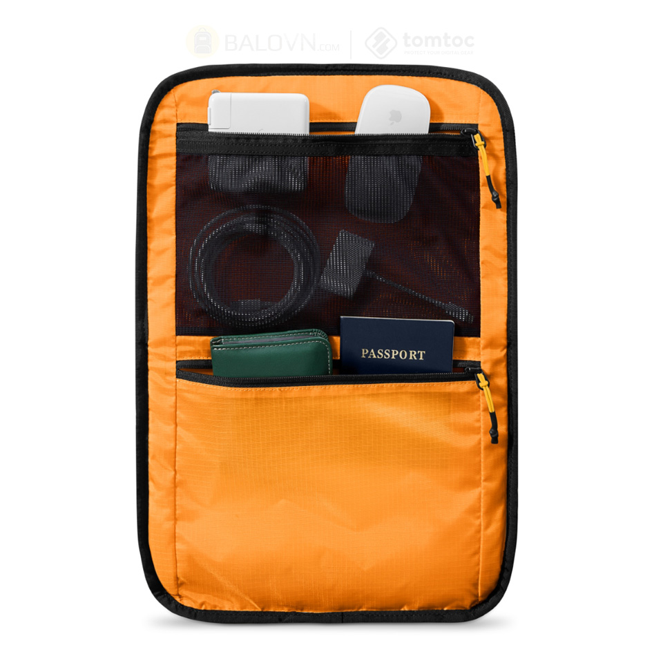 Balo Tomtoc H73E1D1 / H73E2D1 X-PAC Techpack for Ultrabook 13"14"15"16" Black