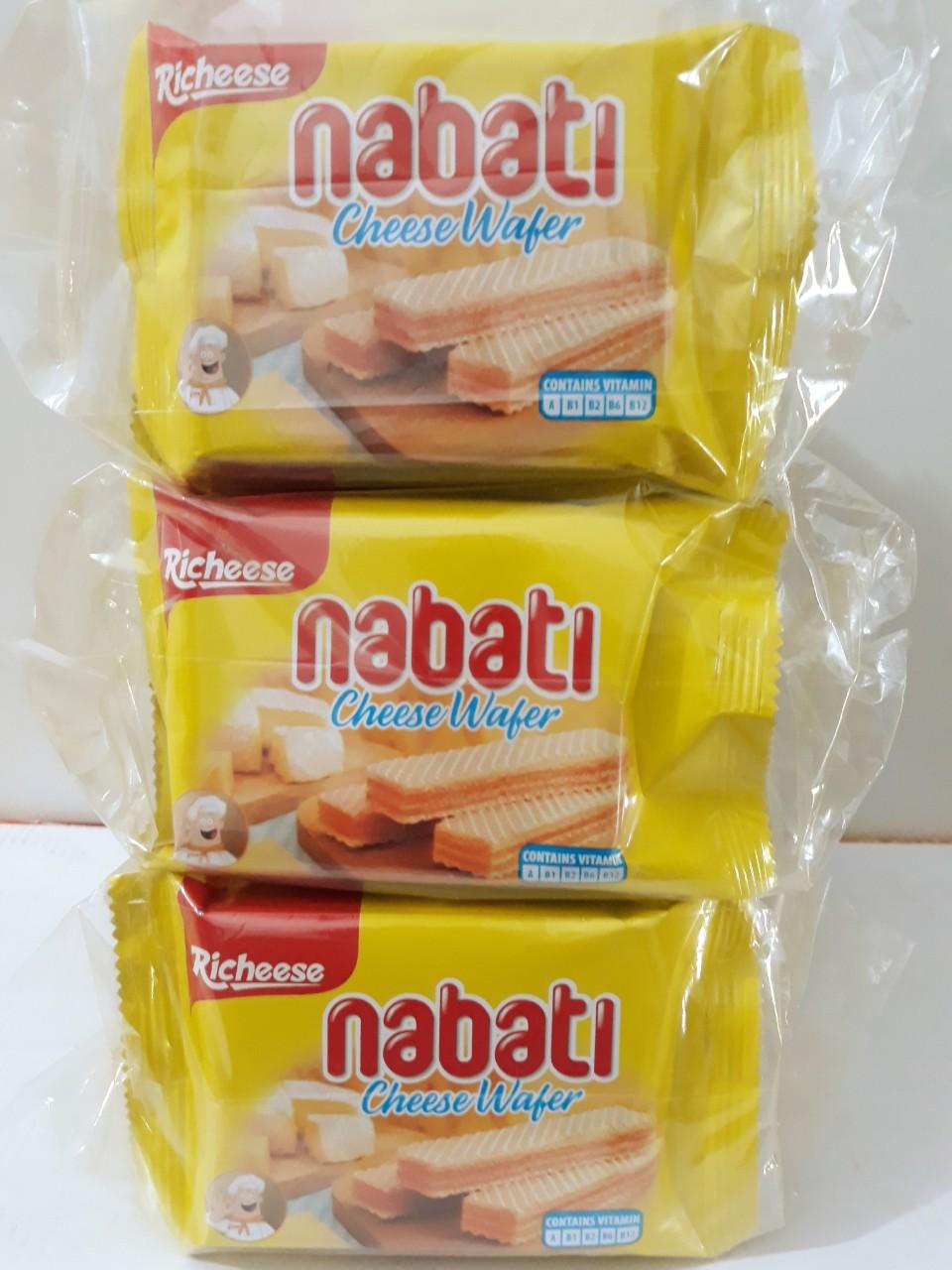 Bịch 10 Gói Bánh Xốp Phô Mai Nabati 20g (Loại đóng 10 gói trong 1 bịch)