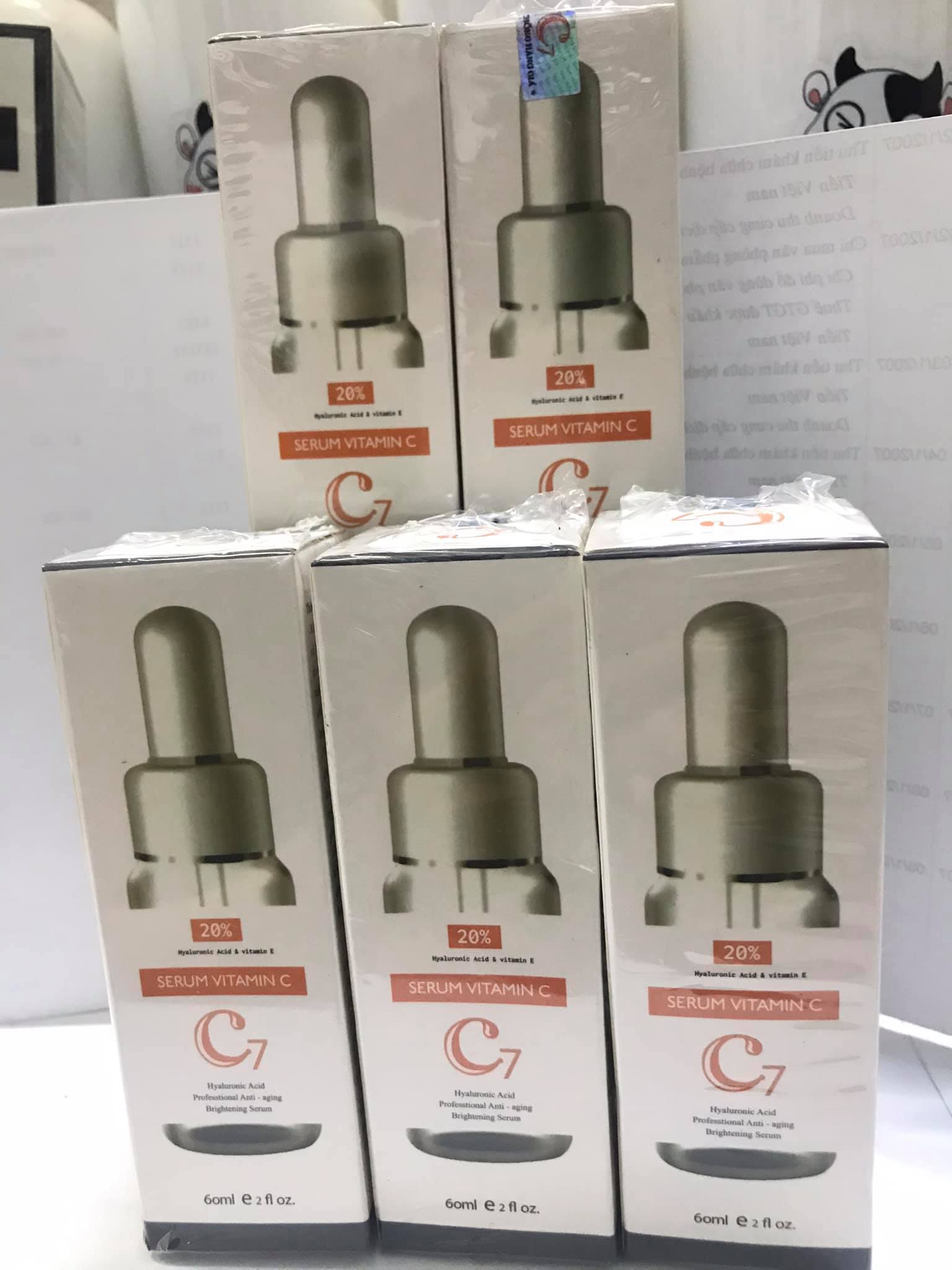 [TẶNG SRM DƯỠNG ẨM] SERUM DƯỠNG DA VIATMIN C - C7