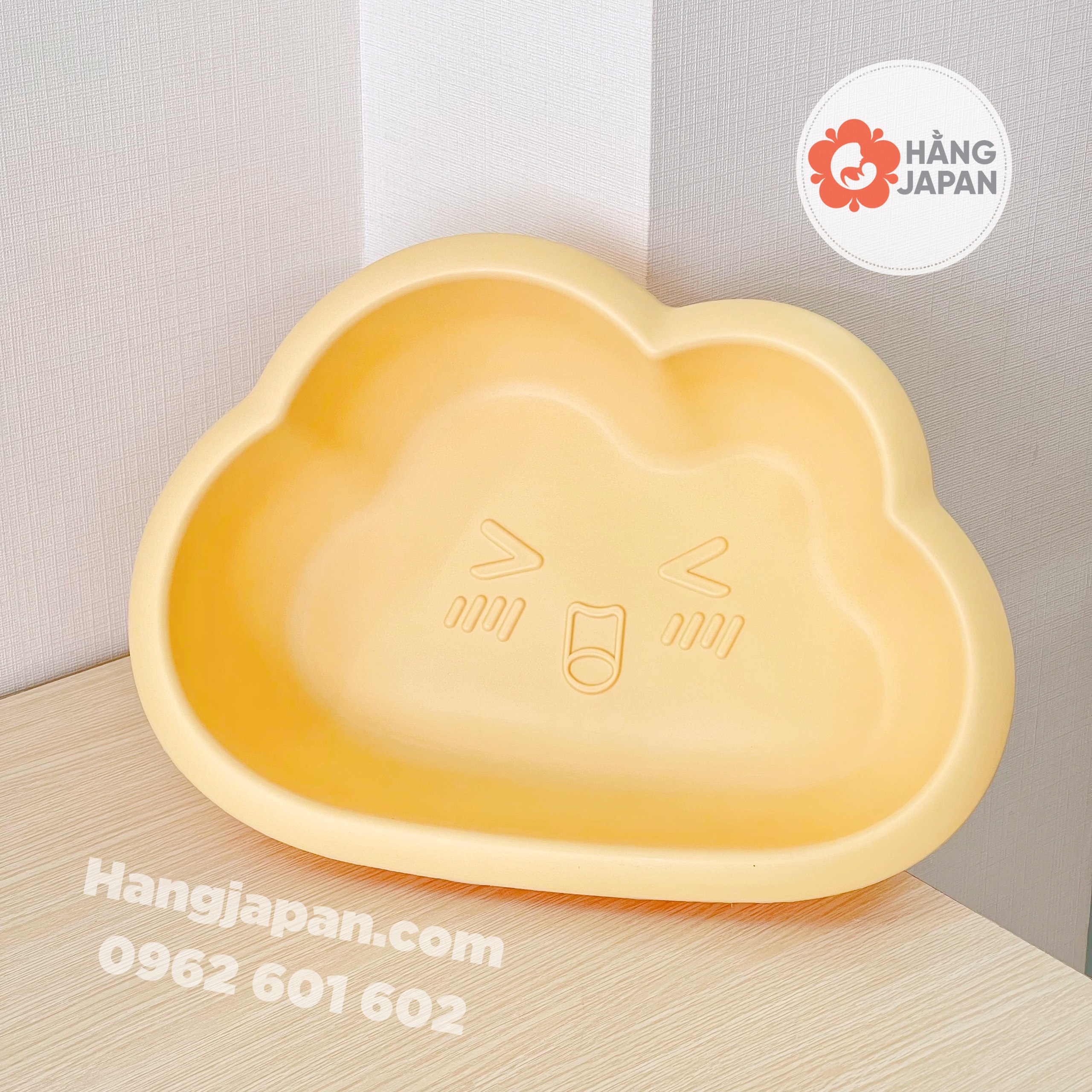 Chậu rửa mặt nhựa hình đám mây đủ màu cho bé