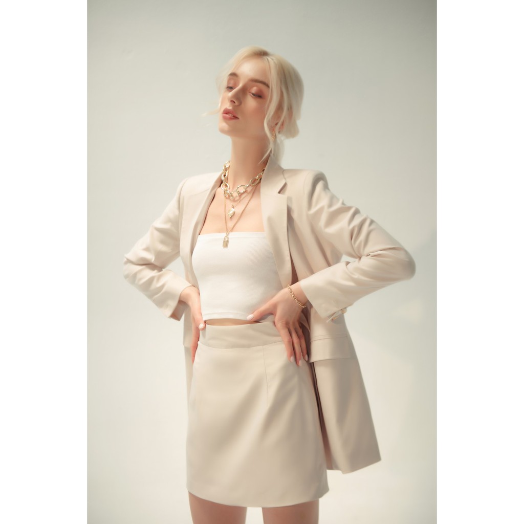 Set blazer 2 khuy be - Zenny Blazer - SKU23