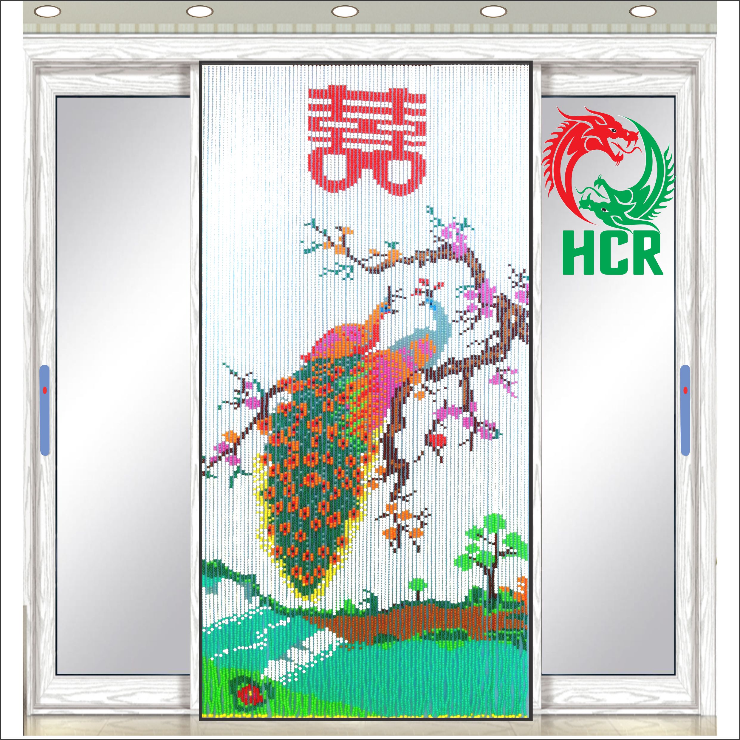Màn hạt nhựa - Công ty Hai Con Rồng - Code 819 Uyên Ương