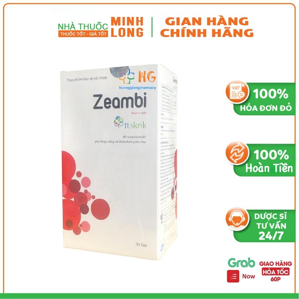 Men vi sinh Zeambi, giúp bé ăn ngon, tăng sức đề kháng, kích thích tiêu hóa