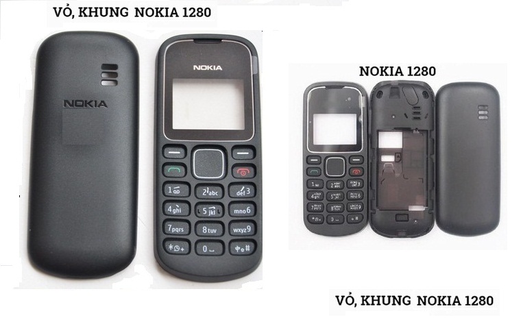 [HCM]VỎ ĐIỆN THOẠI 1280 CÓ KHUNG CÓ PHÍM