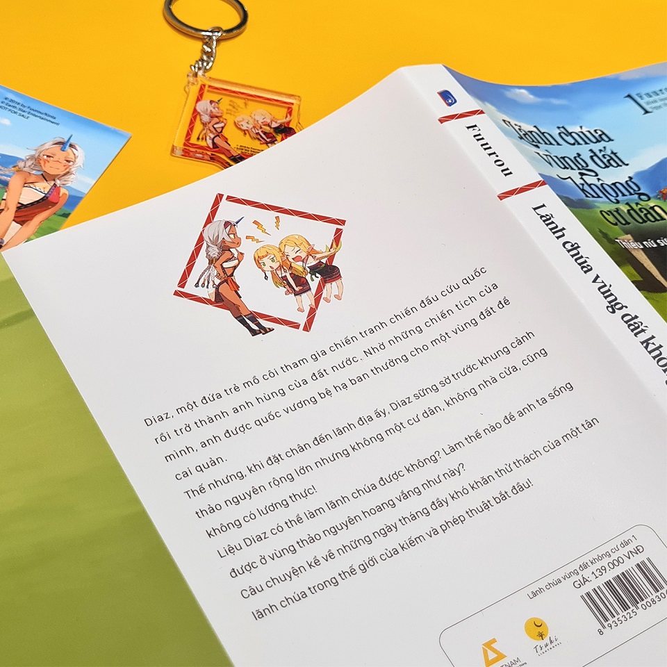 Sách - Lãnh Chúa Vùng Đất Không Cư Dân - Thiếu Nữ Sừng Xanh (Tập 1 - Bản Đặc Biệt)