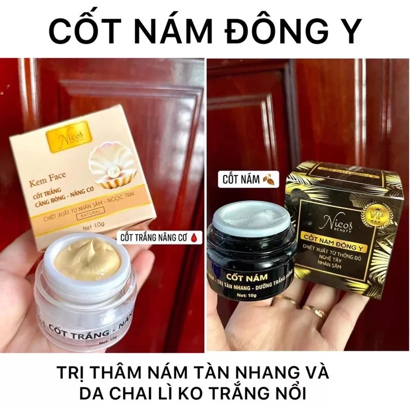 Kem Face Cốt Trắng Nicos ĐÔNG Y