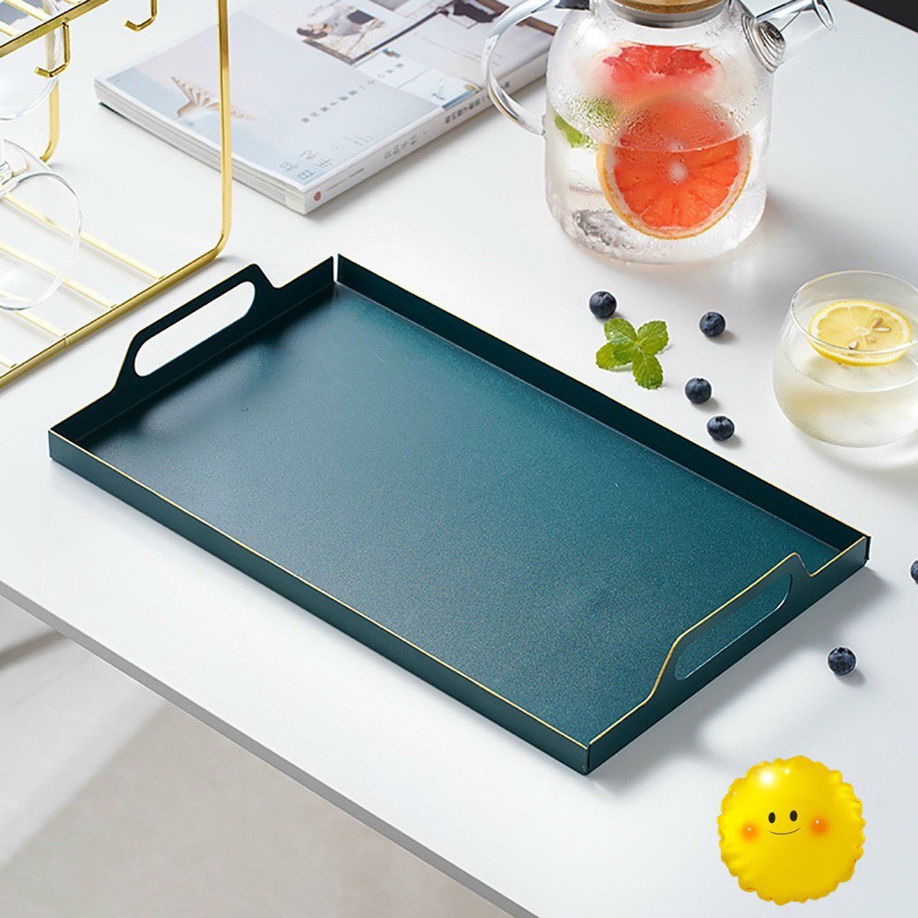Bộ bình thủy tinh kèm 6 cốc khay và giá úp cốc