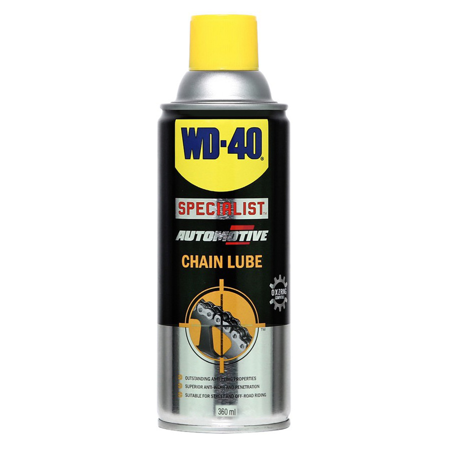 Chai xịt bảo dưỡng sên xích wd40 chain lube 360ml