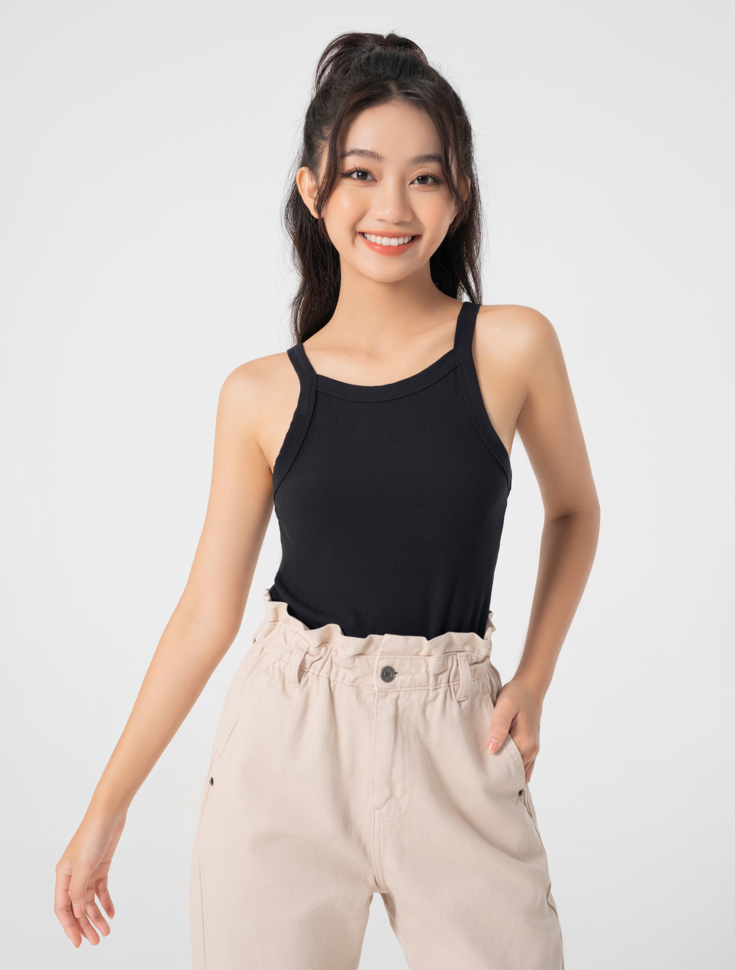 [15-17.5 VOUCHER TỚI 400K] Áo hai dây nữ CANIFA 6TA22S001
