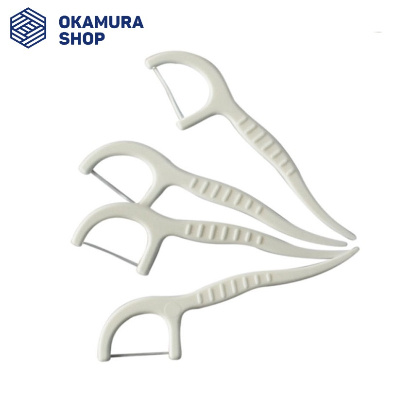 [HCM]Okamura - Tăm chỉ kẽ răng chất lượng Nhật bản (Bịch 80 cây)