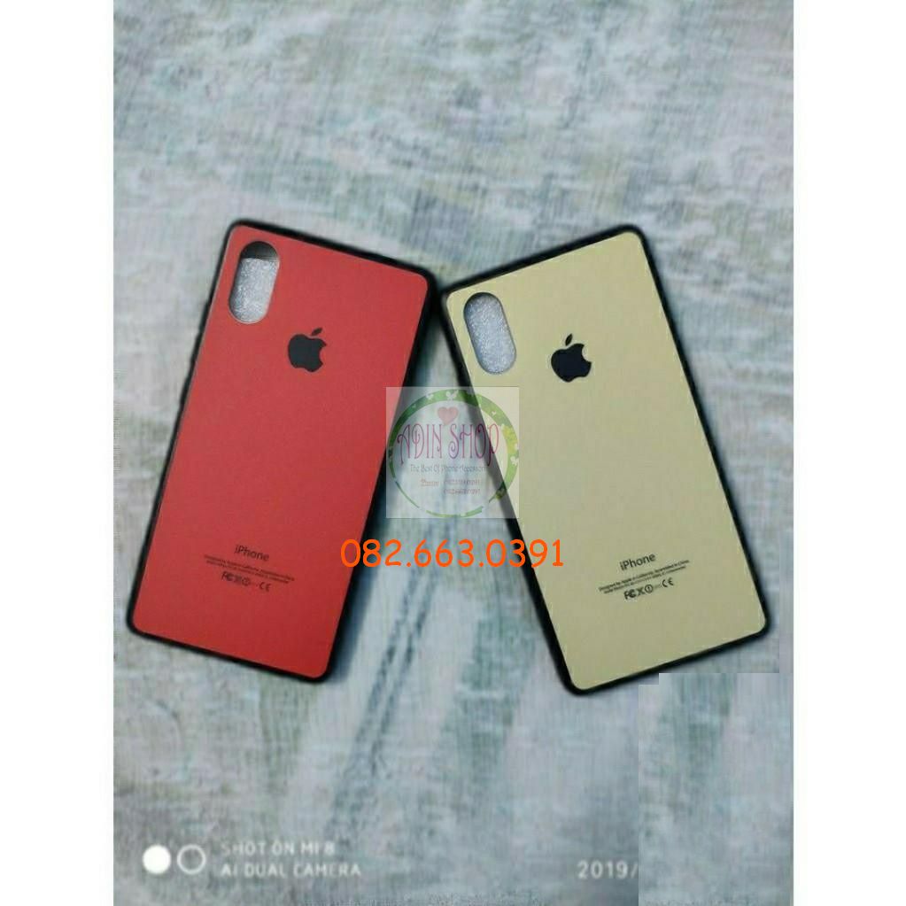[HCM]Ốp lưng giả iphone cho Xiaomi Redmi Note 7/ Note 7 pro  note 6 / note 6 pro mặt lưng bóng đẹp
