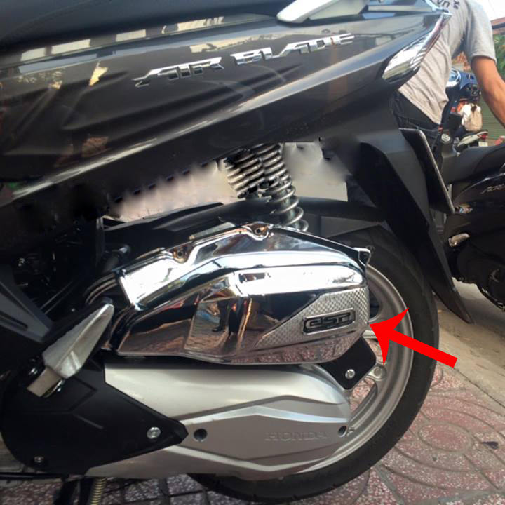 Ốp PÔ E gắn xe AIRBLADE 2013 đến 2016 - PCX 2014 và SH mode