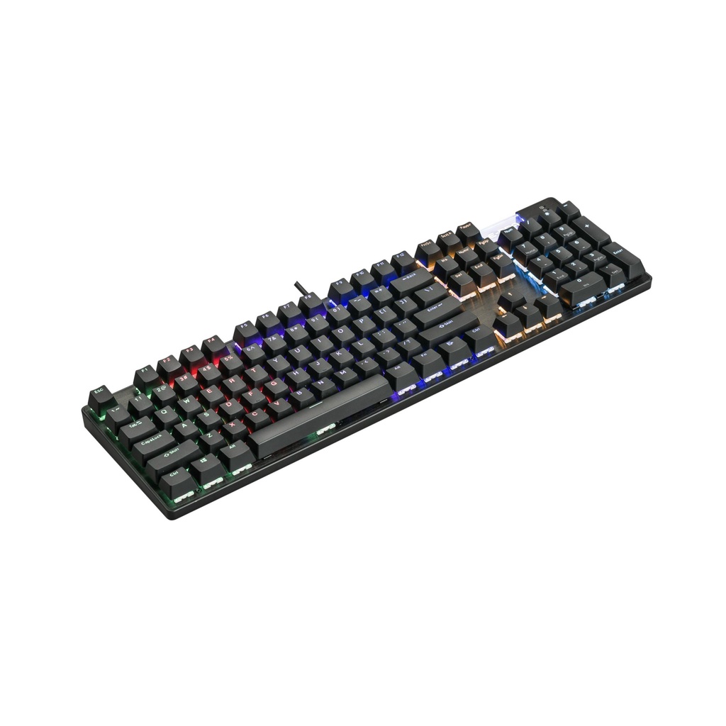 Bàn phím cơ E-Dra EK312 Black - Led Rainbow - Màu đen - E-Dra Switch - Bảo hành 24 tháng