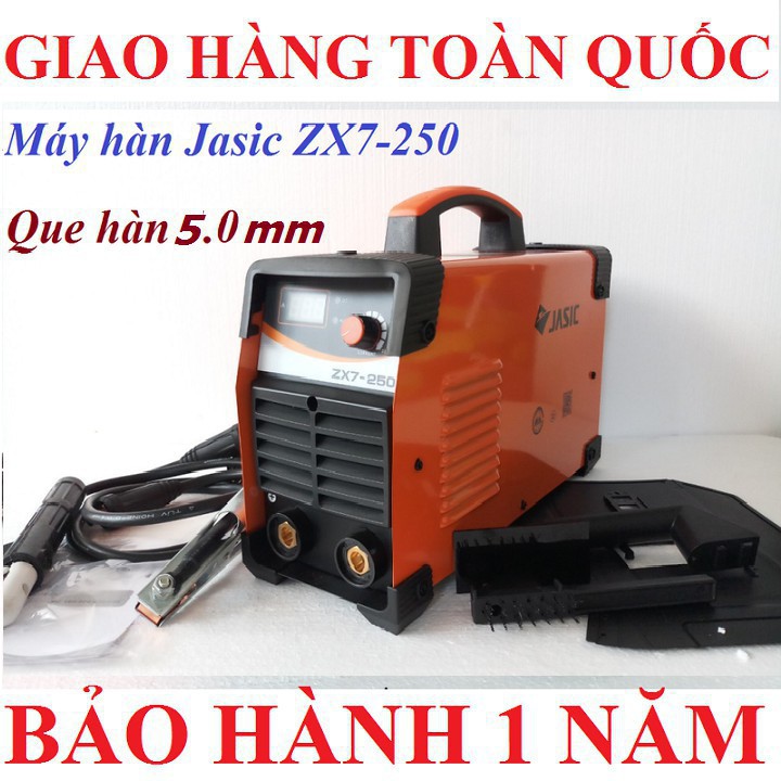 MÁY HÀN JASIC 250A - HÀN QUE 5.0 ly