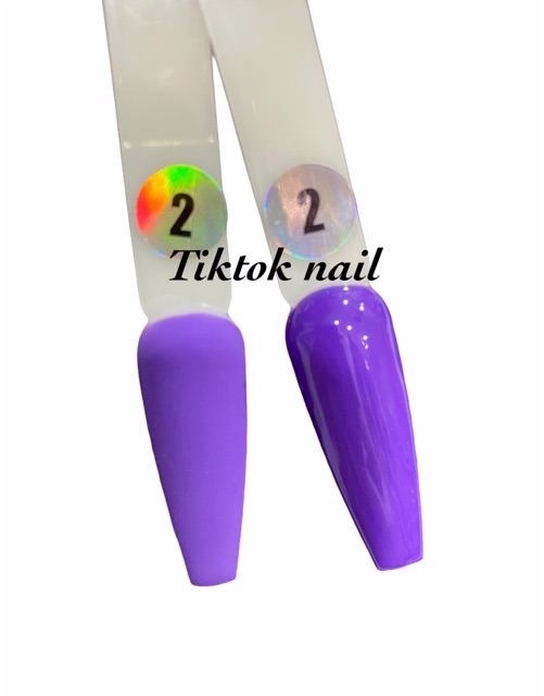 Sơn gel màu tím