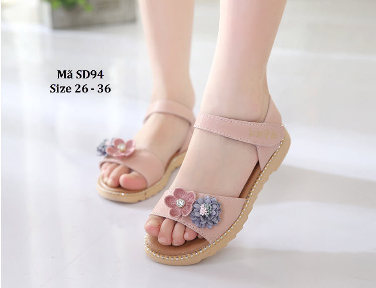 Giày sandal bé gái đi học đi chơi SD94
