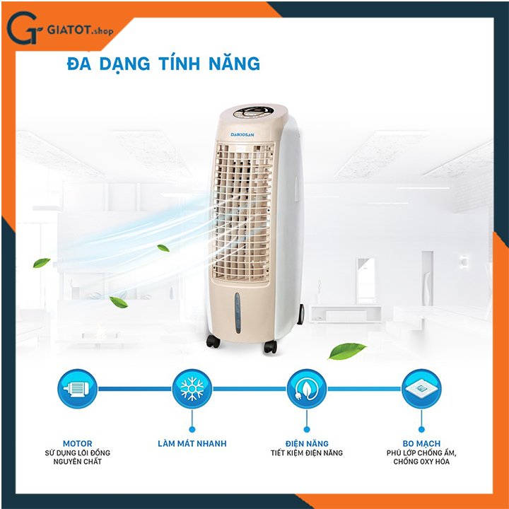 [Hàng mới 100%] Máy làm mát không khí Daikio 1500B