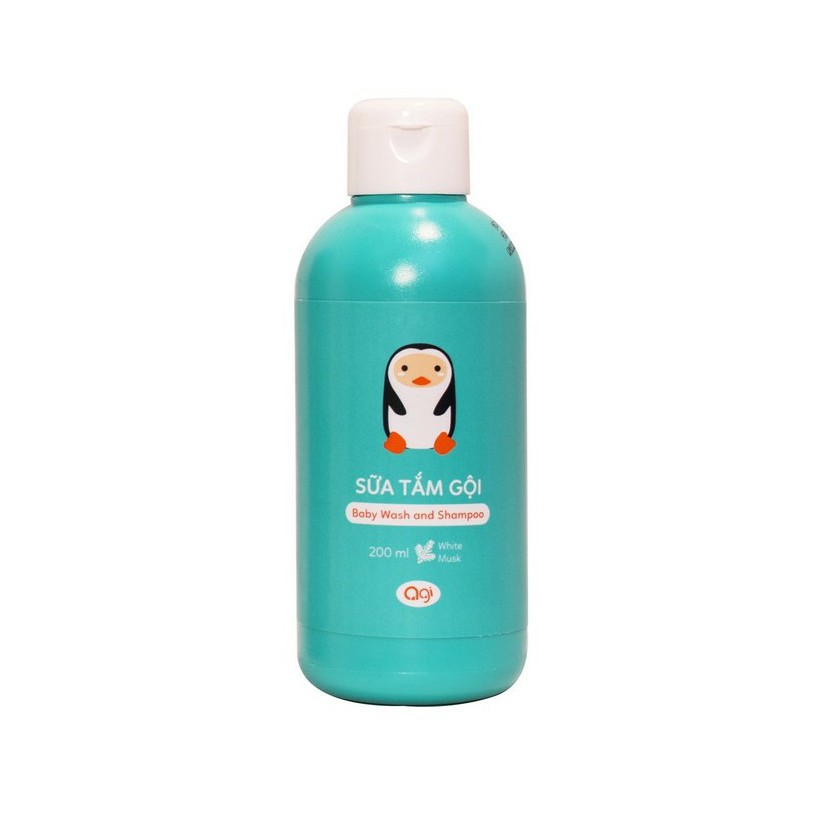 Sữa Tắm Gội A.G.I 200ml ( Hương Xạ Hương - White Musk ) Tặng 01 nút bịt ổ điện