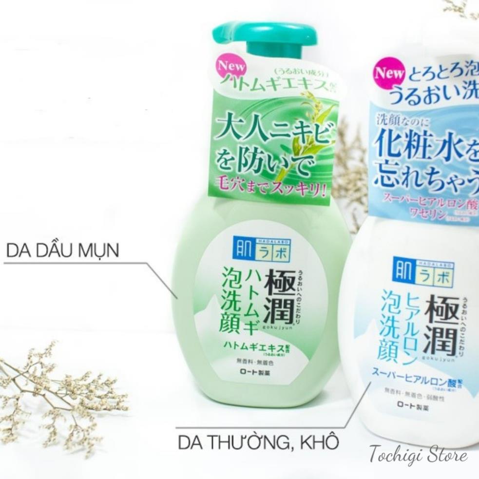 Sữa rửa mặt tạo bọt Hada Labo Nhật Bản