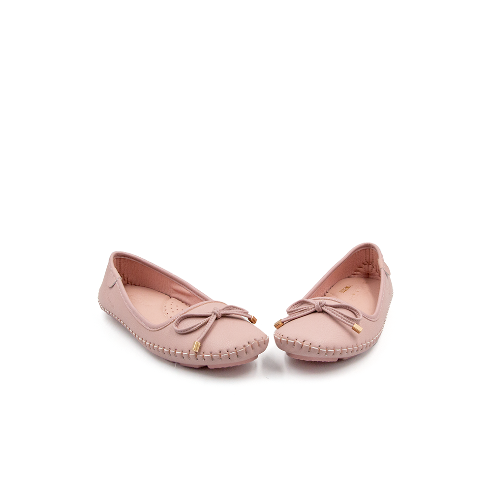 SIÊU SALE 6.6 | Giảm 30% đơn 199k - Giày Búp Bê Nữ Siêu Nhẹ Đính Nơ Tomoyo TMW32208