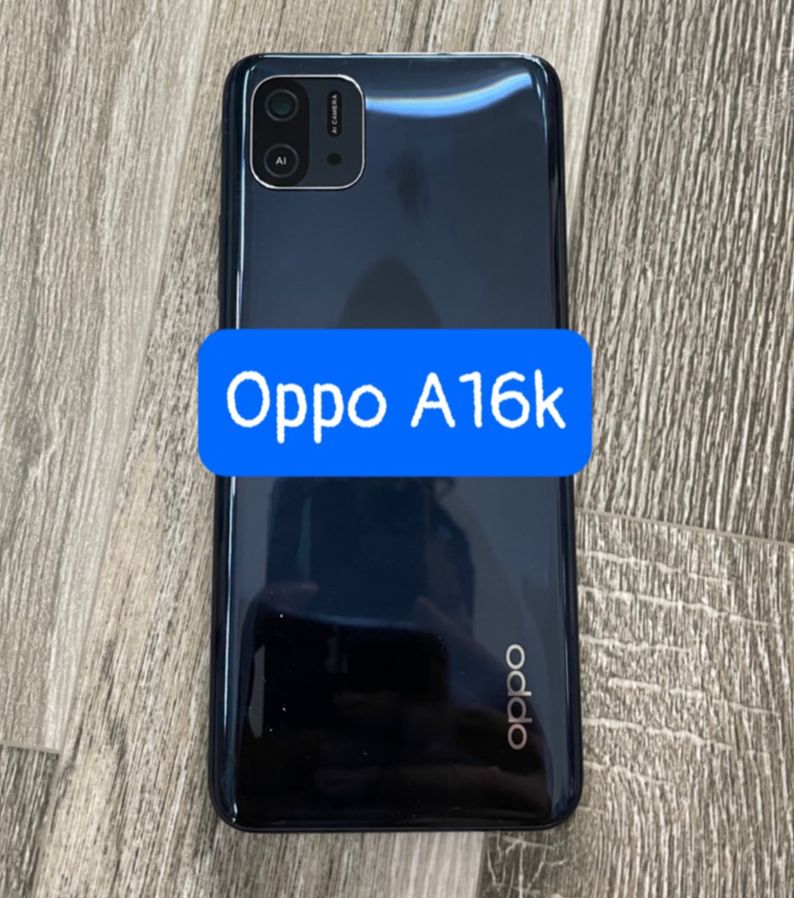 Bộ vỏ oppo A16k kèm khay sim,phím,kính camera