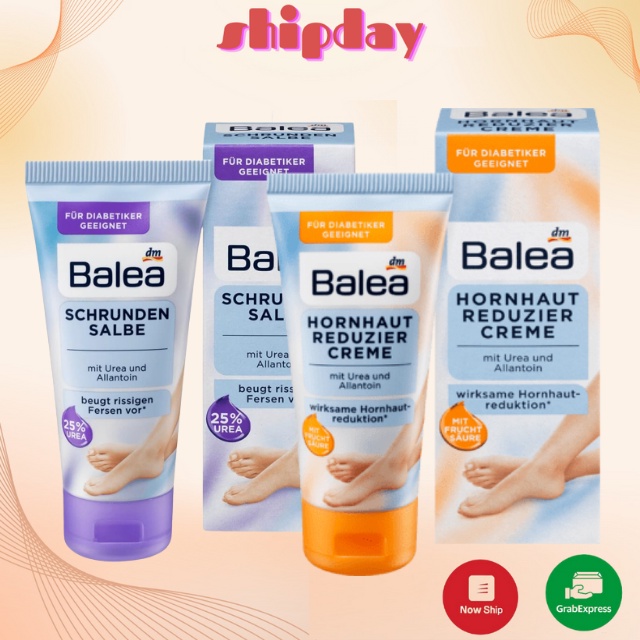 Kem dưỡng nứt gót chân Balea Đức -Đức Đủ Bill