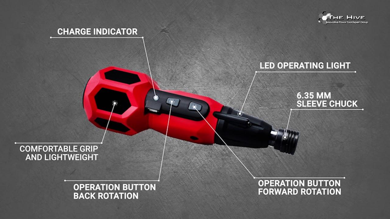 [HCMC] USB charging handheld screwdriver