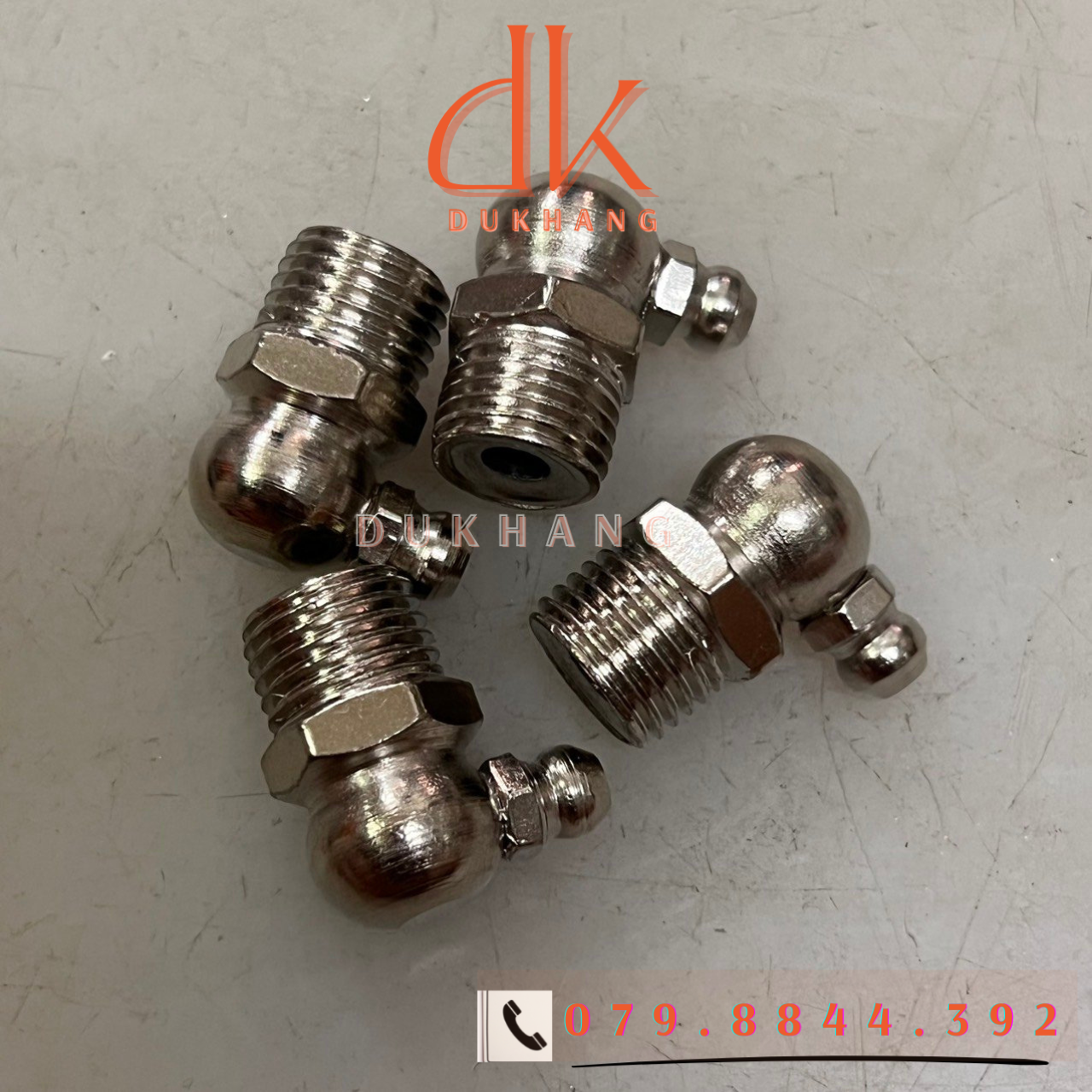 Vú bơm mỡ - Ốc mỡ thẳng, cong 45, cong 90 độ