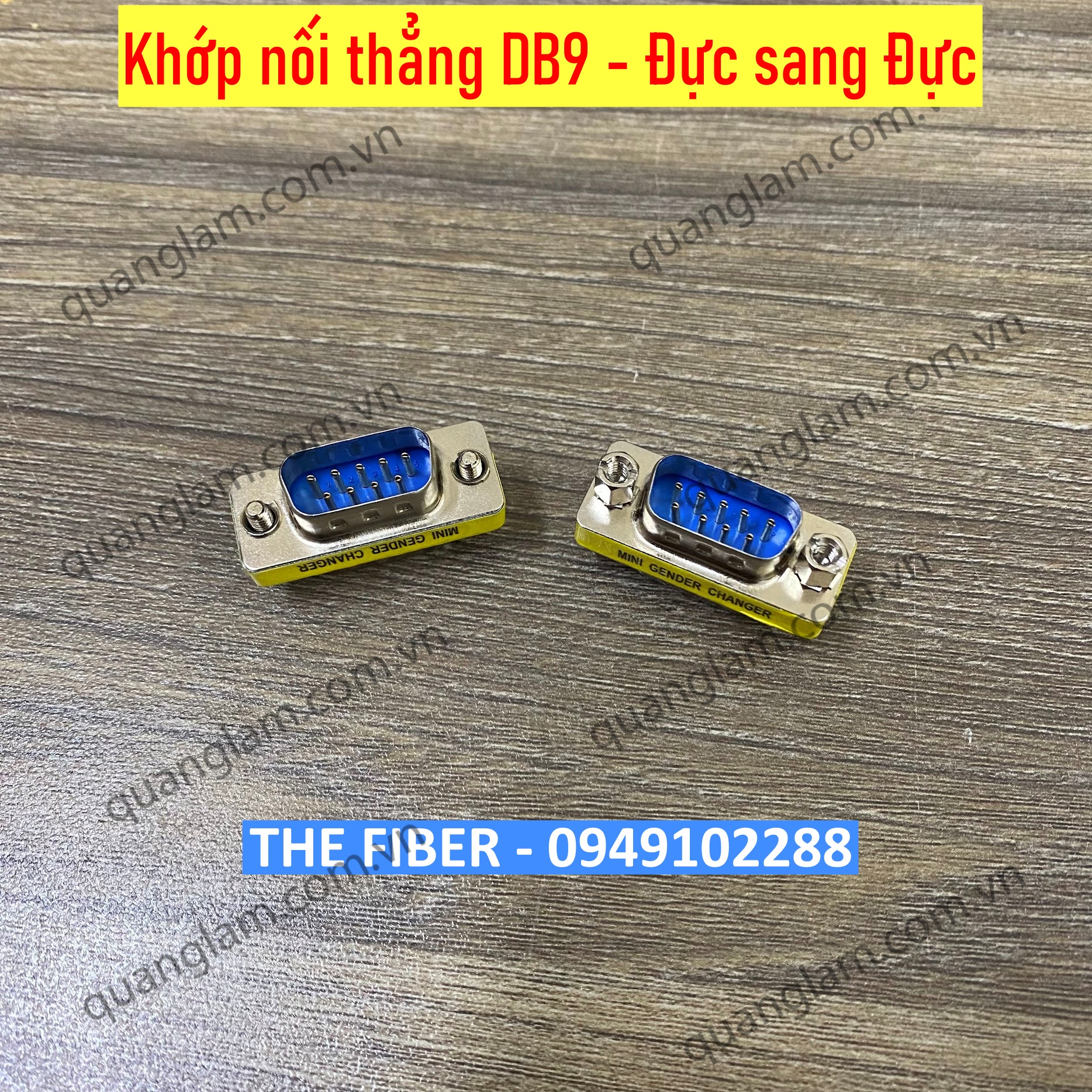 Đầu nối rs232 db9 đấu thẳng đực sang đực - đực sang cái - cái sang cái