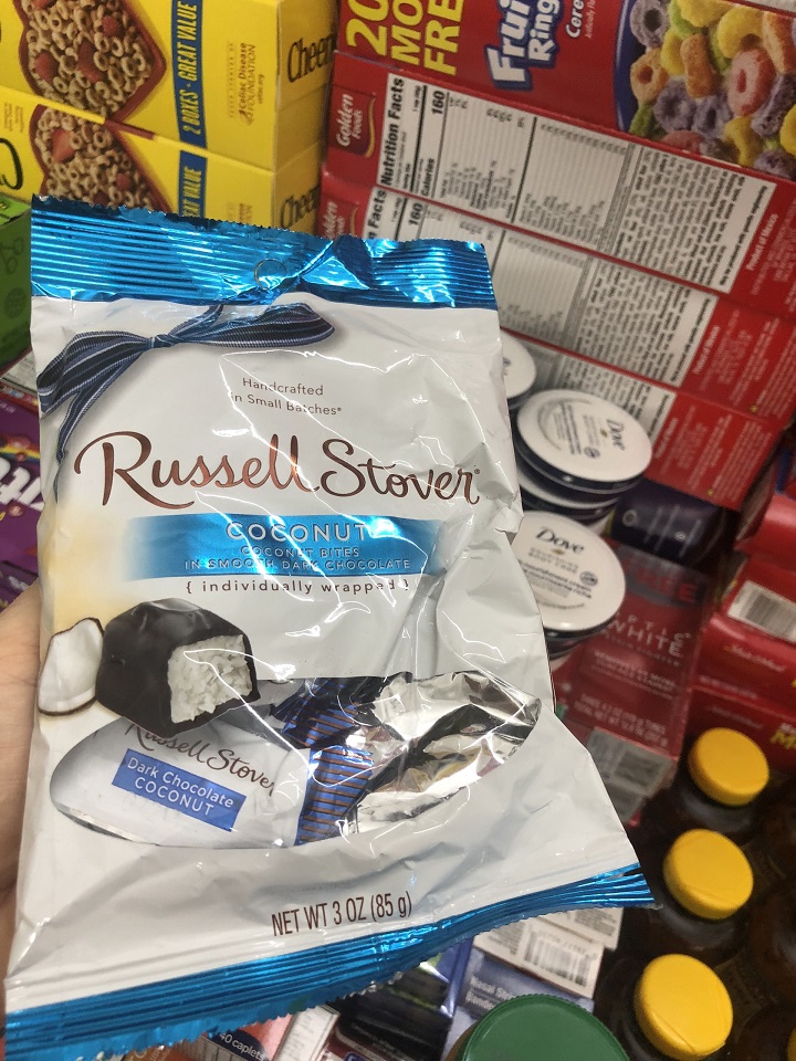 Socola nhân dừa Rusesell Stover gói 85g
