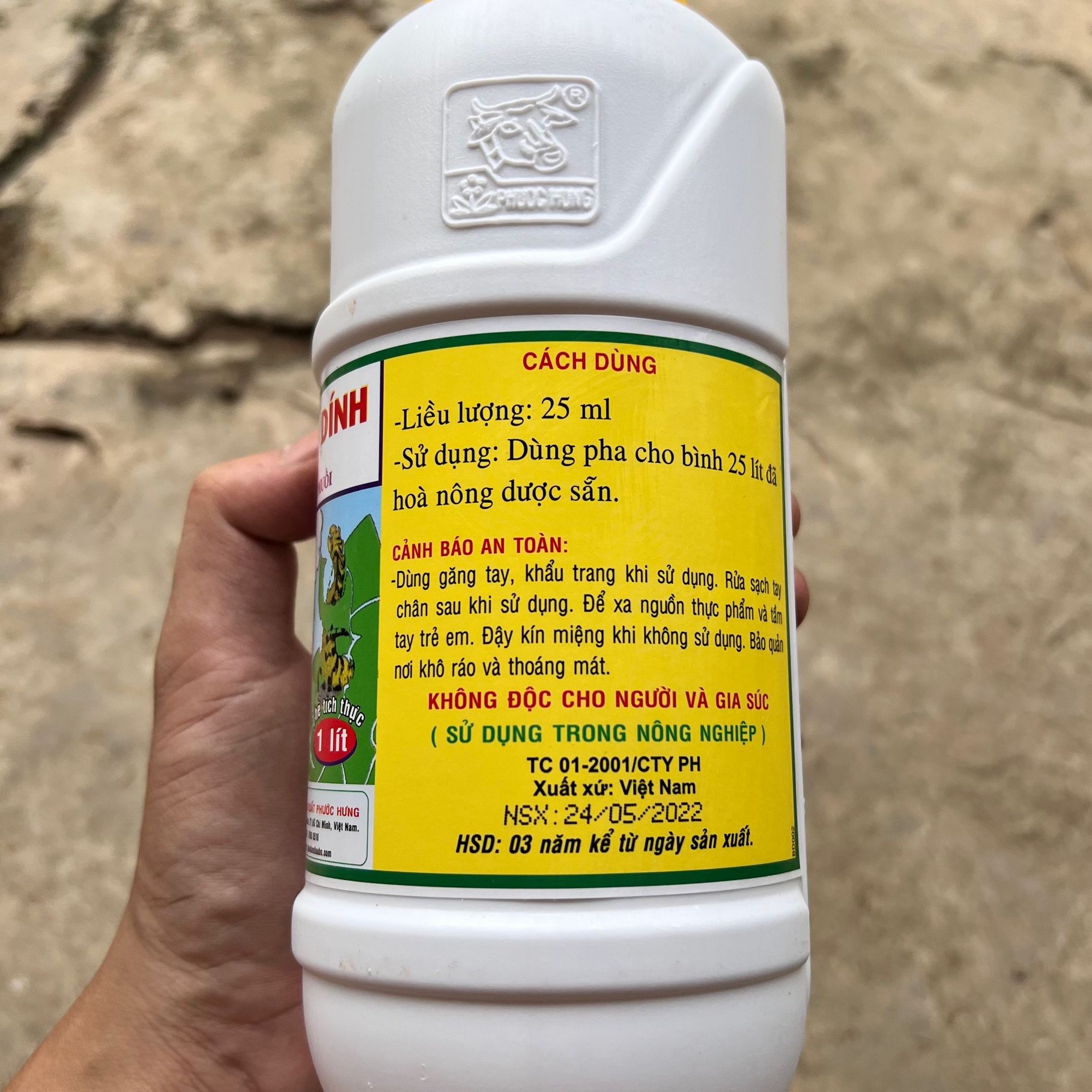 Chất bám dính chống rữa trôi, thắm sâu trên lá (1 lít)