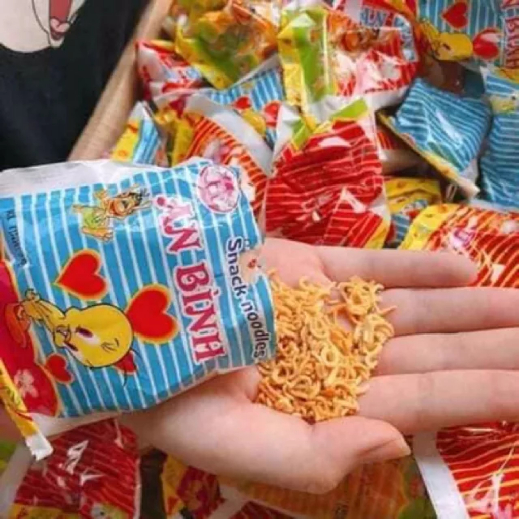 Mì tôm ăn liền trẻ em An Bình ( 1 bịch 50 gói nhỏ)