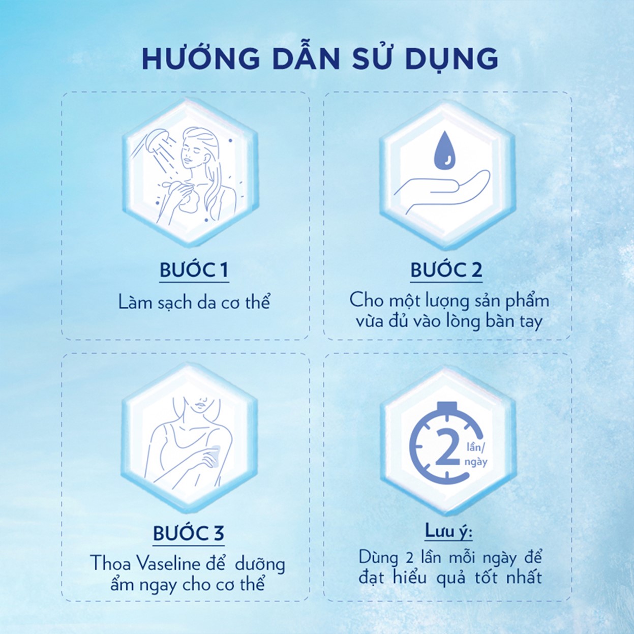 Sữa dưỡng thể trắng da Vaseline 350ml/chai