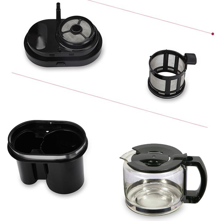 Máy xay và pha cafe tự động gotech 6686A- Máy pha cà phê mini gia đình - Máy pha coffee văn phòng siêu tốc - Máy pha cafe mini siêu tốc- Máy pha cafe hạt và bột tự động